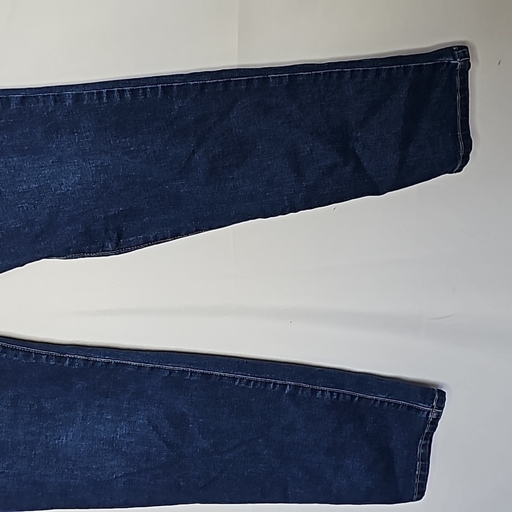 Pique Nique girls straight leg winter warm blue jeans sz 14 - Picture 3 of 7